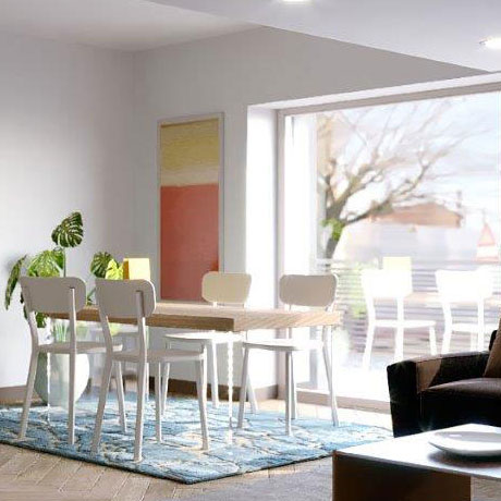 Nuovi e prestigiosi appartamenti in vendita a Quarto D'Altino centro - ipotesi arredo